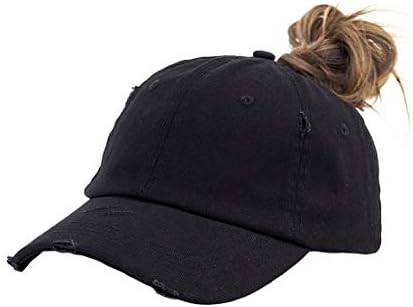 כובע בייסבול קוקו במצוקה רטרו שטף אריג נשים